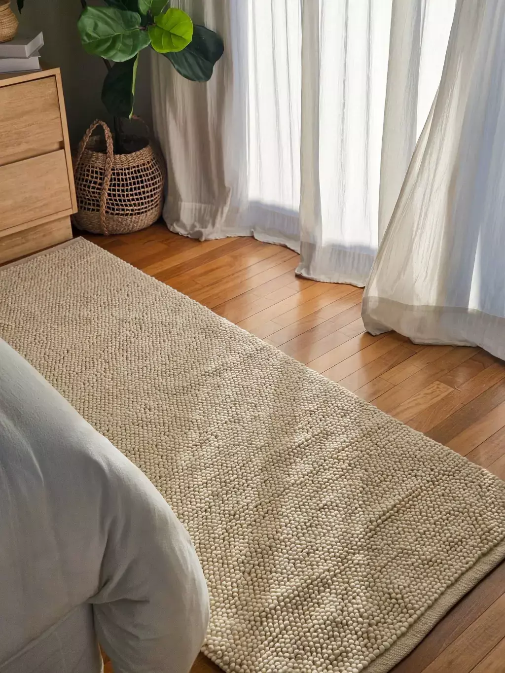 [AAH344] Alfombra Popcorn Ivory 80x140cm