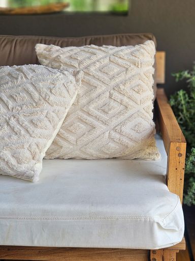 [AAH438] Almohadon Con Relleno Rombos