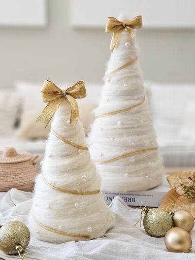 [AAH275] Arbol Navideño Dorado Mediano