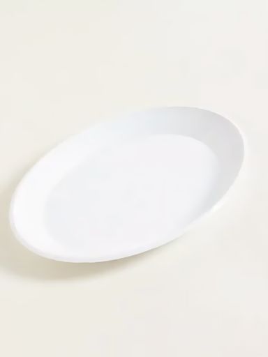 BANDEJA ACRILICO OVAL WHITE 27X40