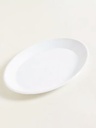 BANDEJA ACRILICO OVAL WHITE 27X40