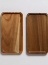 BANDEJA RECTANGULAR DE ACACIA 20X11 CM