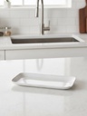 BANDEJA RECTANGULAR RODAS CREAM 25 CM