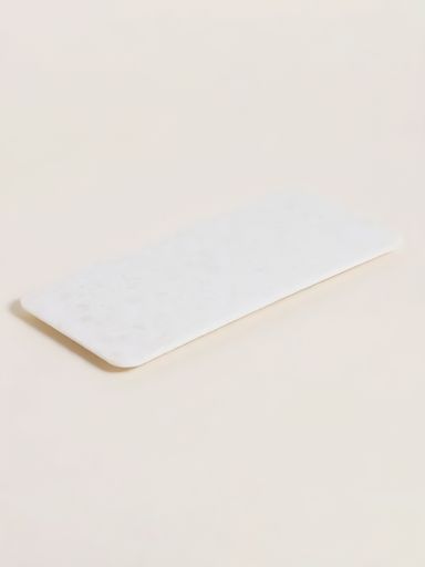 BANDEJA RECTANGULAR TERRAZO PEARL 31X14 CM