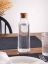 Botella de borosilicato con tapa de corcho 1200ML