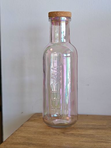 [AAH399] Botellon rosa perlado Water 1000ml