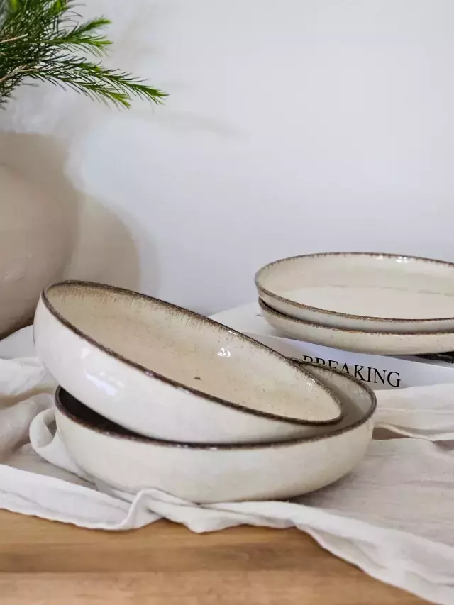 BOWL 20 CM IVORY - Unidad
