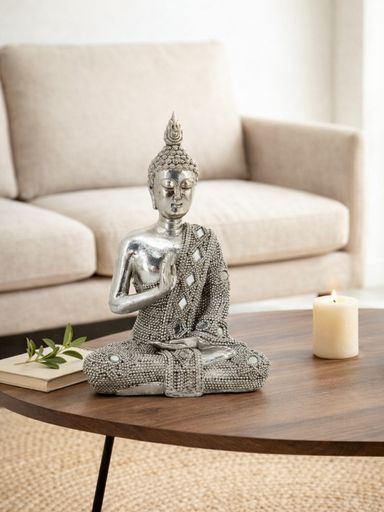 [AAH621] Buda de Resina 19 cm