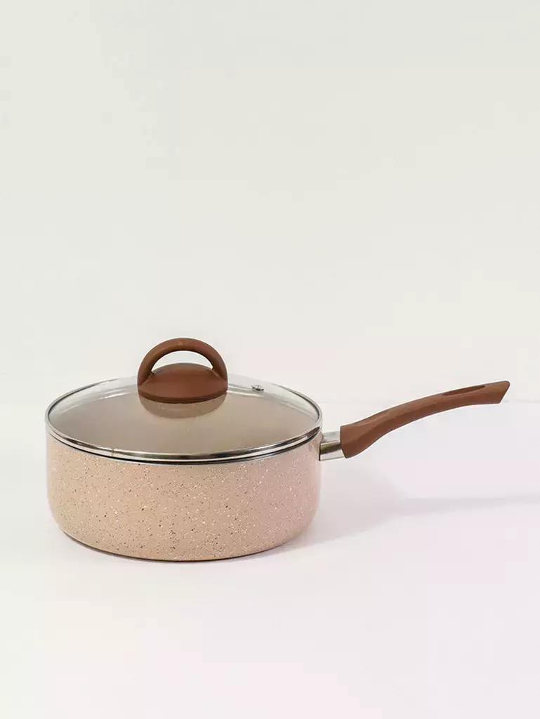 [AAD975] CACEROLA CON TAPA 22 CM JENA INDUCCION BEIGE