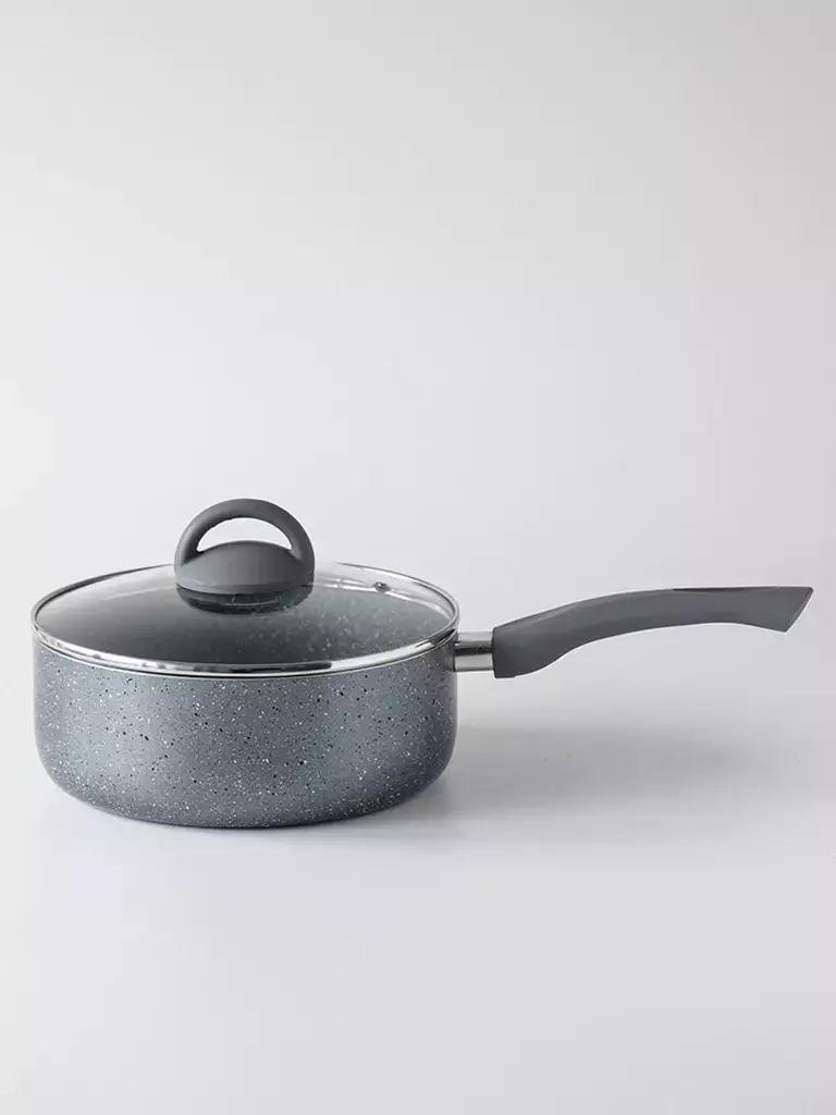 CACEROLA CON TAPA 22 CM JENA INDUCCION GRIS