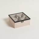 CAJA DE TE ANGELINA X4 DIVISIONES