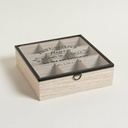 CAJA DE TE MARIAGE FRÉRES X9 DIVISIONES