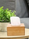 CAJA PORTA PAÑUELOS BAMBOO 17X11CM