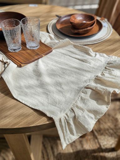 CAMINO TUSSOR VOLADOS 2.50M Off White