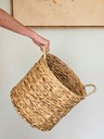 CANASTO CON ASAS 35X31CM GOURD GRASS
