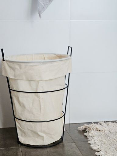 [AAF014] CESTA LAUNDRY NEGRO