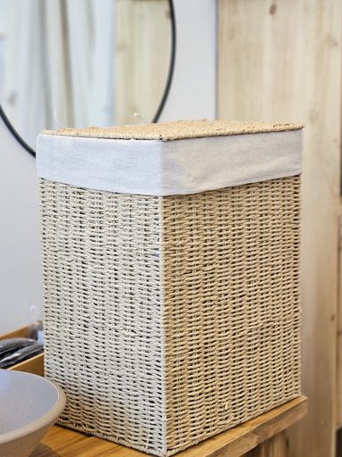 CESTO DE ROPA PAPER NATURAL GRANDE