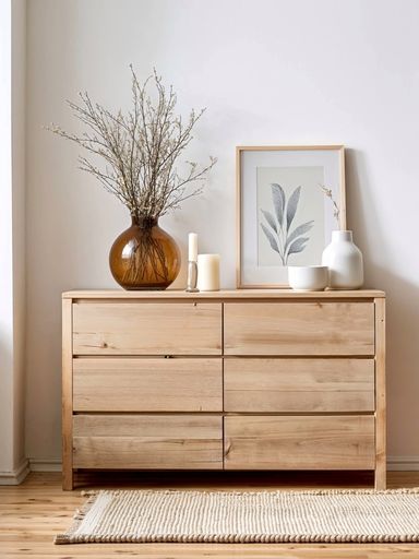 COMODA 6 CAJONES 120CM