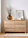 COMODA 6 CAJONES 160CM