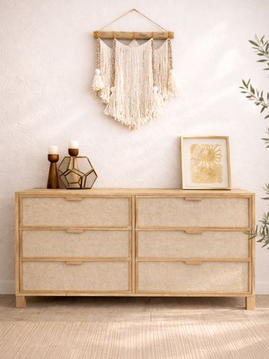 COMODA FIBRAS NATURALES 160X40X80