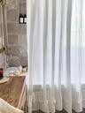 CORTINA DE BAÑO OLIVIA OFF WHITE