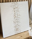 CUADRO ANDES WHITE 40X40