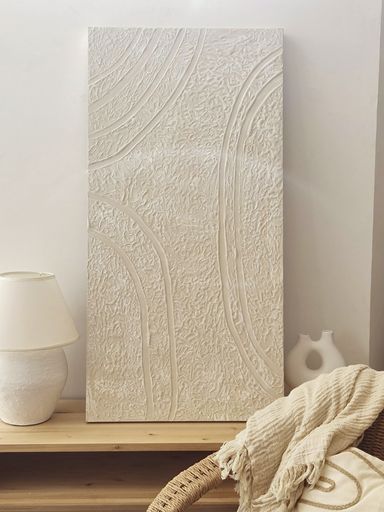 CUADRO BIG TERRA 60X120 HUESO