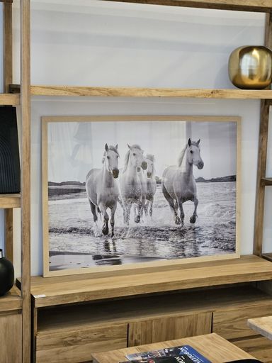 CUADRO CABALLOS CORRIENDO 75X110