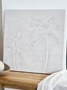 CUADRO CANCUN II 50X50 GRIS