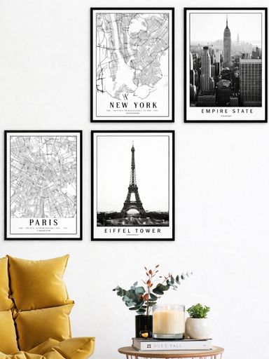 CUADRO CIUDAD 40X50 Mapa New York