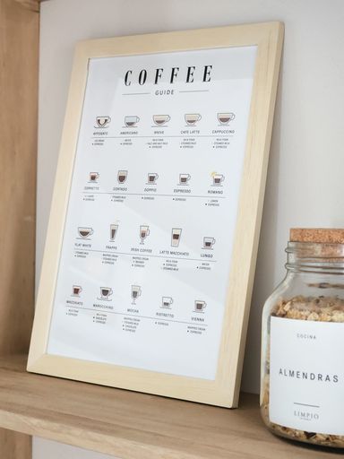 CUADRO COFFEE GUIDE 20X30