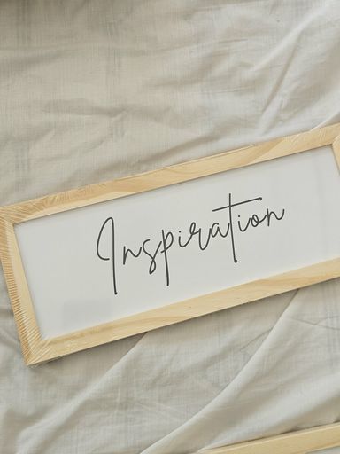 CUADRO LETTERING 10X30 Inspiration