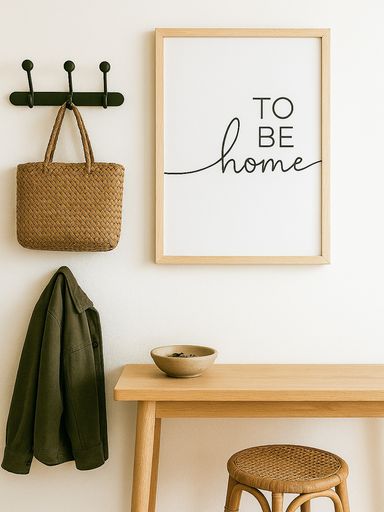 CUADRO MINIMALISTA 30X40 To be Home