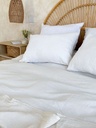 CUBRECAMA TUSSOR OFF WHITE KING