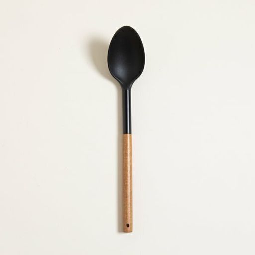 [AAC637.0] CUCHARA DE NYLON NEGRO MATE