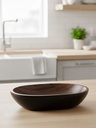 CUENCO OVALADO ACACIA MANILA BLACK