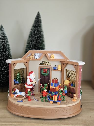 [AAH299] Caja Musical Santa´s Workshop