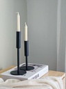 Candelabro Negro 15 cm