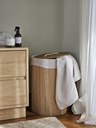 Cesto de ropa bamboo con hilo