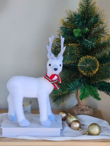 [AAH291] Ciervo navideño 39cm