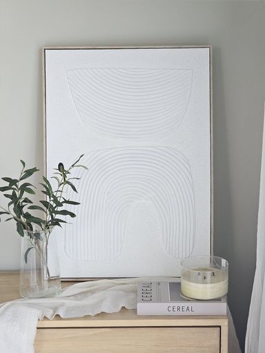 [AAH555] Cuadro Texturado Sashi 50x70 cm