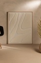 Cuadro lana claro 123x83 cm