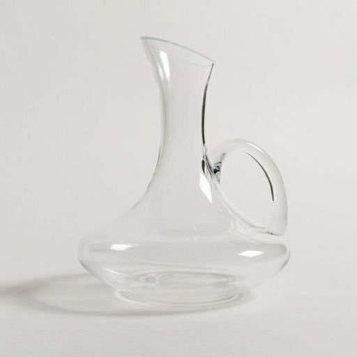[AAE604] DECANTADOR DE VIDRIO BASE ANCHA CON ASA 1500 ML