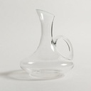 DECANTADOR DE VIDRIO BASE ANCHA CON ASA 1500 ML