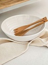 ENSALADERA BEIGE MELAMINA 31X9CM