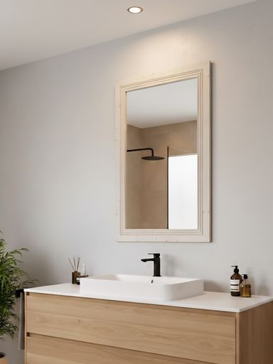 [AAC213.1] ESPEJO 60X80 Whitewash